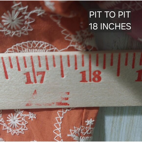 NWT Voy Paisley Colorblock Boho Cotton Tiered Dress~V-Neck/Puff Sleeves~SMALL - Picture 6 of 9